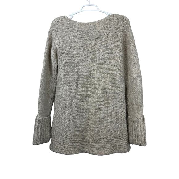 Club Monaco Alpaca Wool Sweater Small Cream Tan - Picture 2 of 10